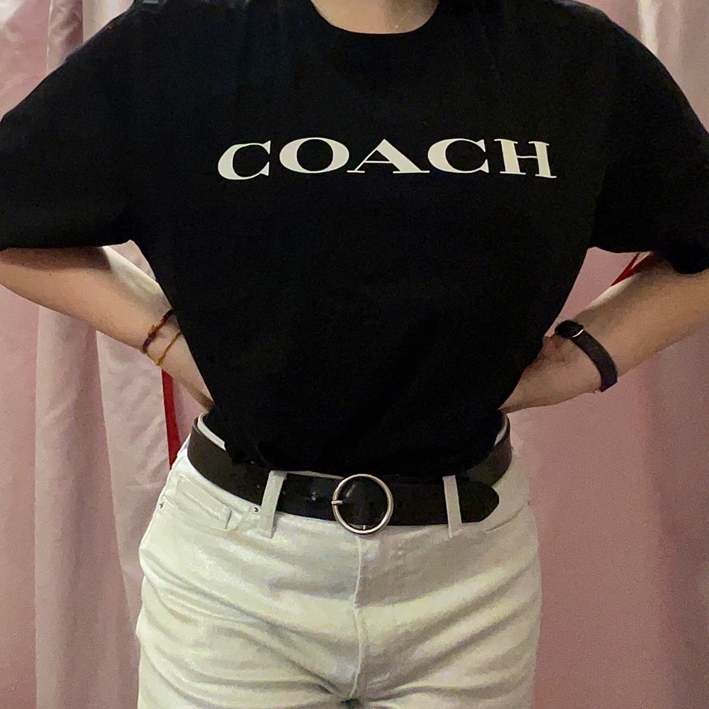 ⭐️Coach Black T-Shirt